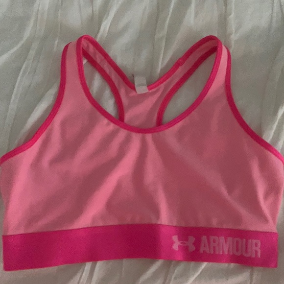 Pink under armor bra - Picture 1 of 2